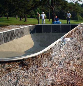 Inground Pool Kit Backfill