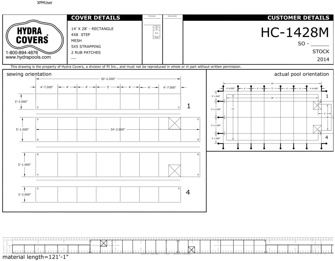 14X28 MESH 5X5 SPACING
