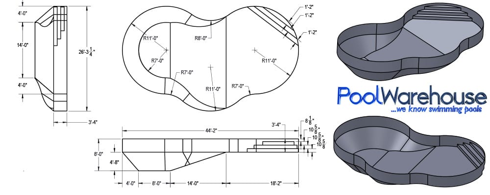 Swimming Pool Kit Layout