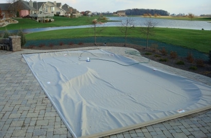 Deck Mounted Auto Swimming Pool Cover