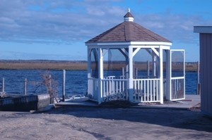 Gazebo by the lake