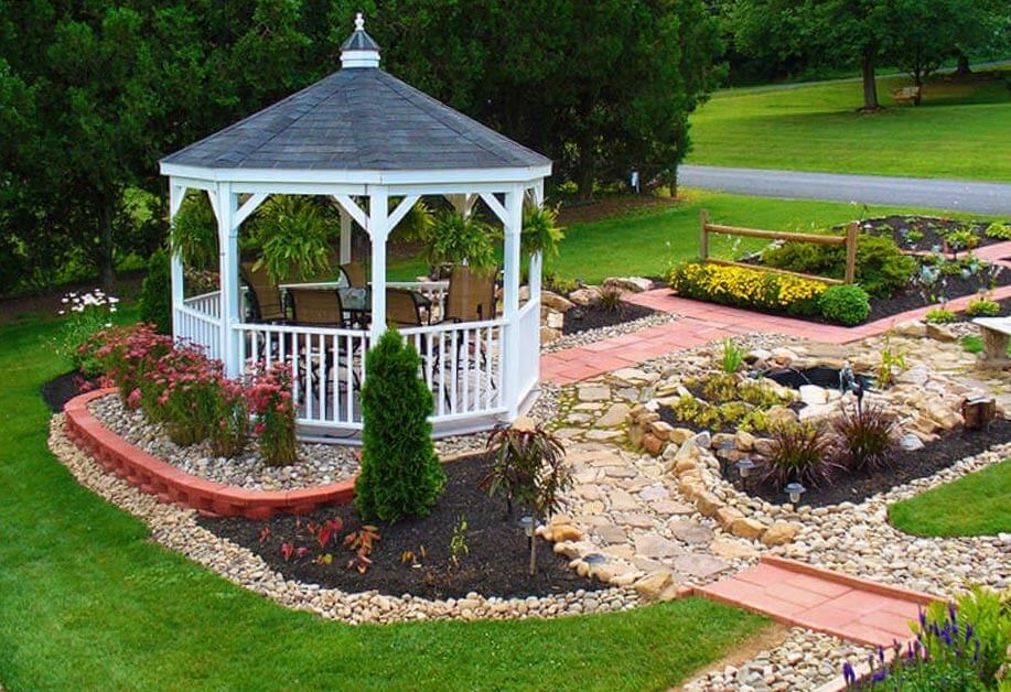 Landscape Path Gazebo
