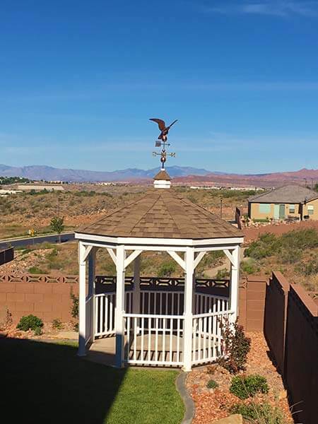Near the mountain Gazebo