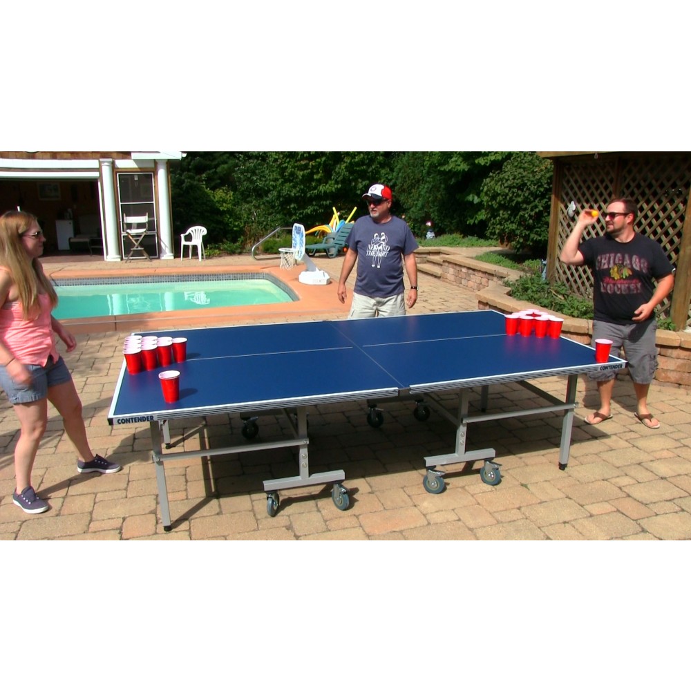 Contender Outdoor Ping Pong Table Tennis Set - Image 12