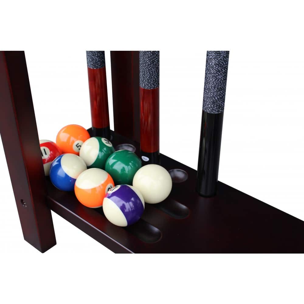 Classic Floor Billiard Pool Cue Rack - Image 4