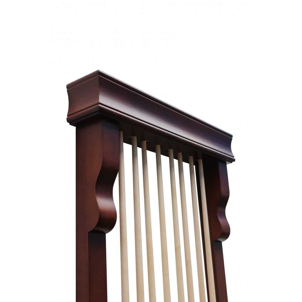 Vintage Wall Mounted Billiard Pool Cue Rack - Image 4