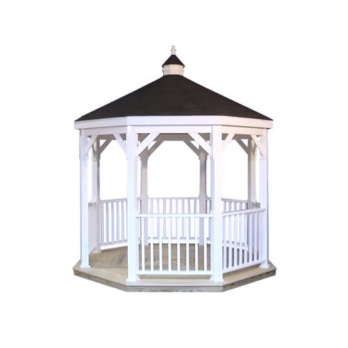 Amish Gazebos 10ft Vinyl Gazebo in a Box