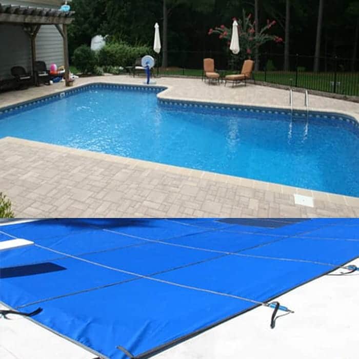 True L Safety Pool Cover