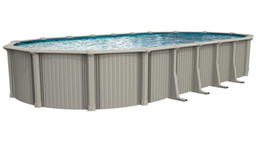21' x 43' Oval 54" Deep Ultimate Above Ground/Semi-Inground Pool Kit