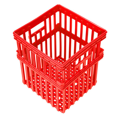 Tall Plastic Nesting Crate