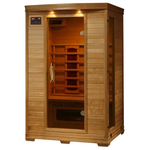 Coronado 2-Person Hemlock Deluxe Infrared Sauna