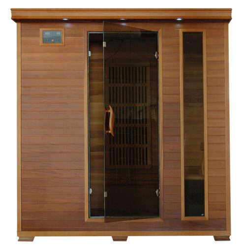 Klondike 4-Person Cedar Infrared Sauna