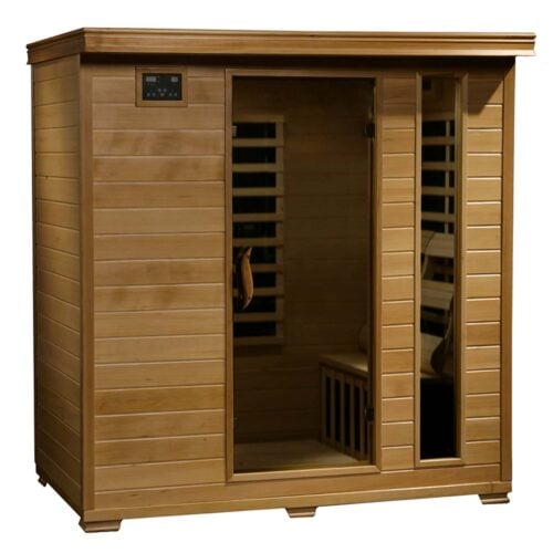 Monticello 4-Person Hemlock Infrared Sauna