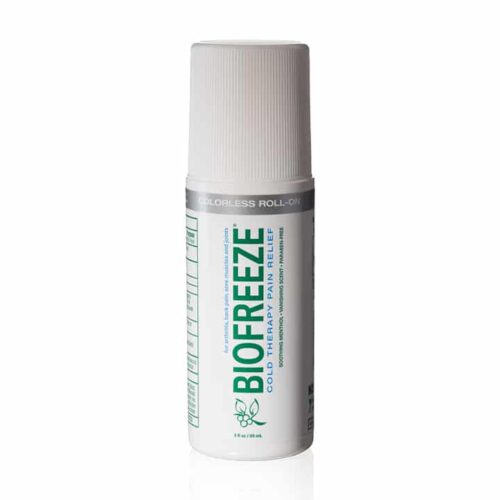 BIOFREEZE Colorless Pain Reliever Gel, 3 Ounce Roll-On