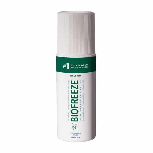 BIOFREEZE Classic Green Pain Reliever Gel, 3 Ounce Roll-On
