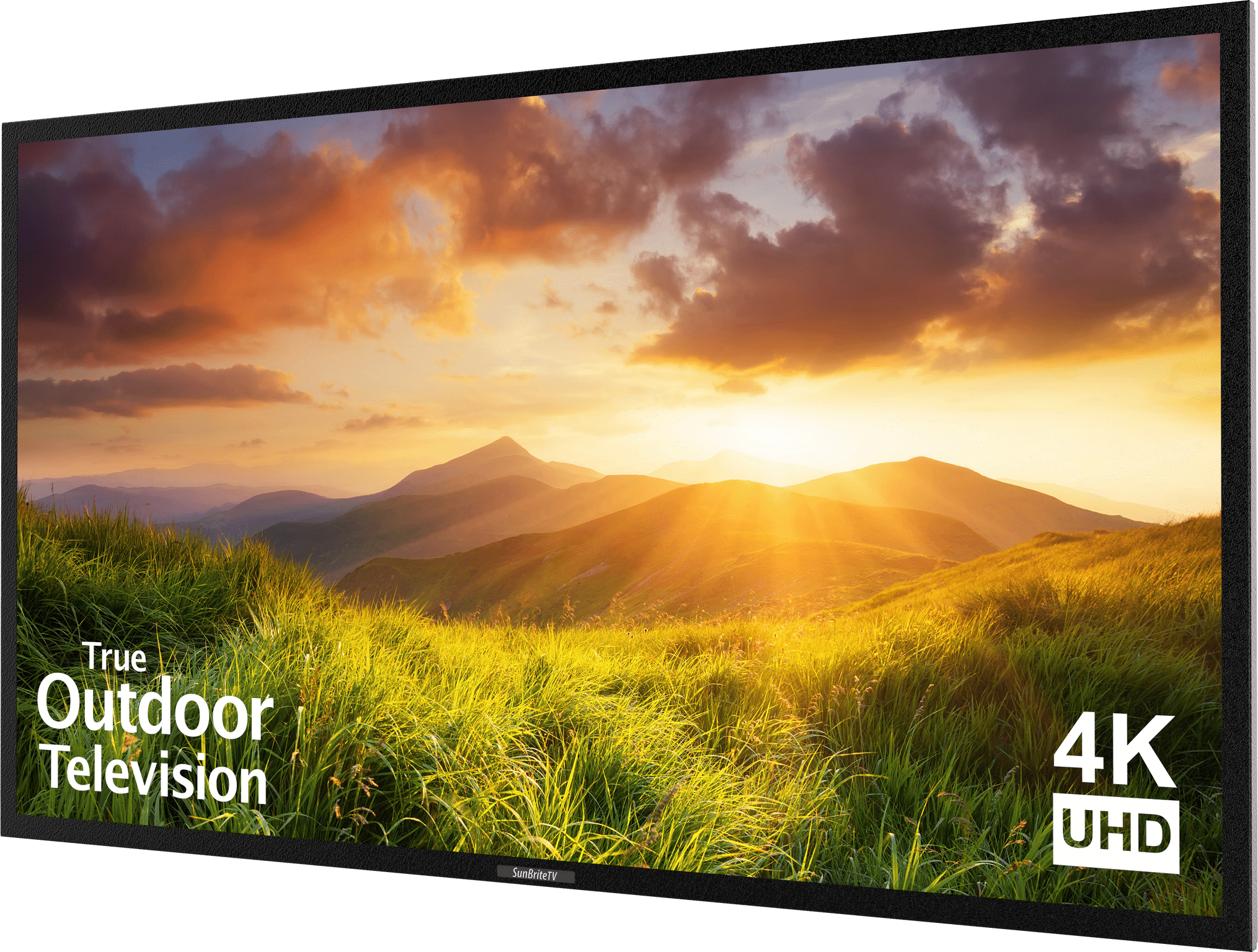 SunBriteTV Signature Series 4K Ultra HD Partial Sun Outdoor TV - Black
