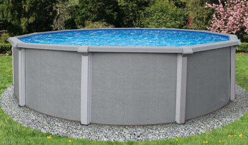 Round 54" Deep Zanzibar Above Ground Pool Package