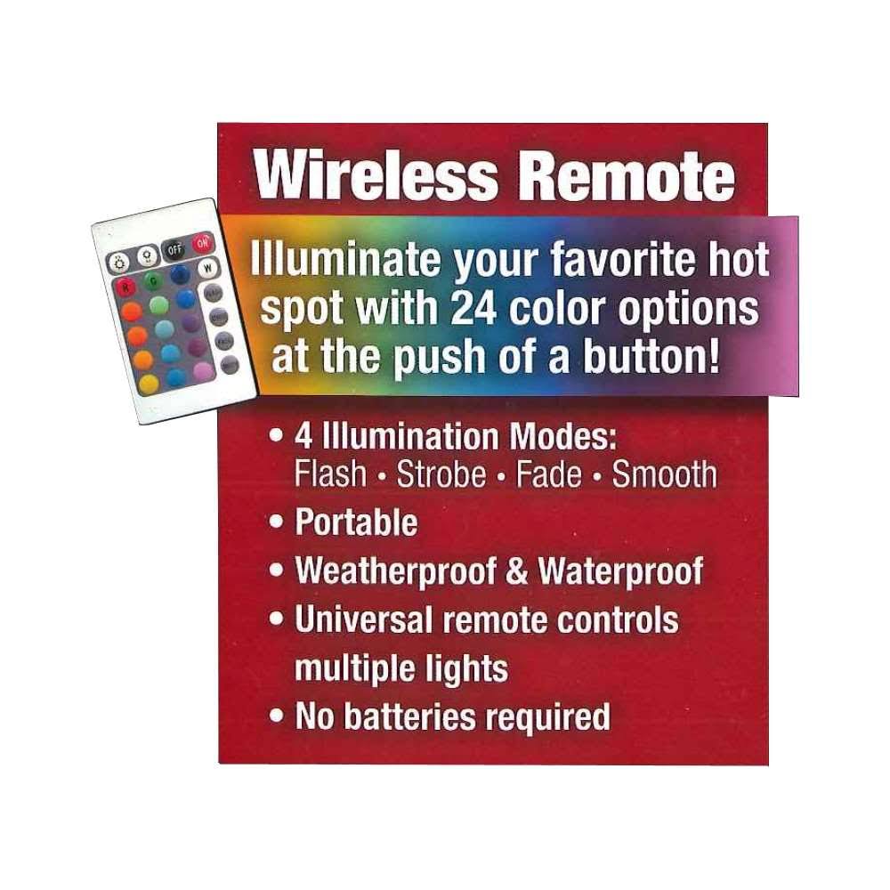 13-inch Color Changing Waterproof LED Light - Ellipsis Ball with Remote - Image 8