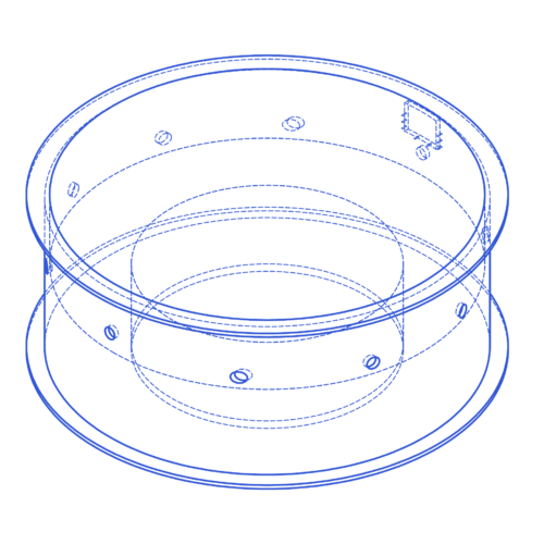 96-in Round Inground Spa