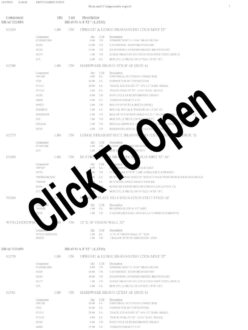 Mt. Loch Component List - Ovals