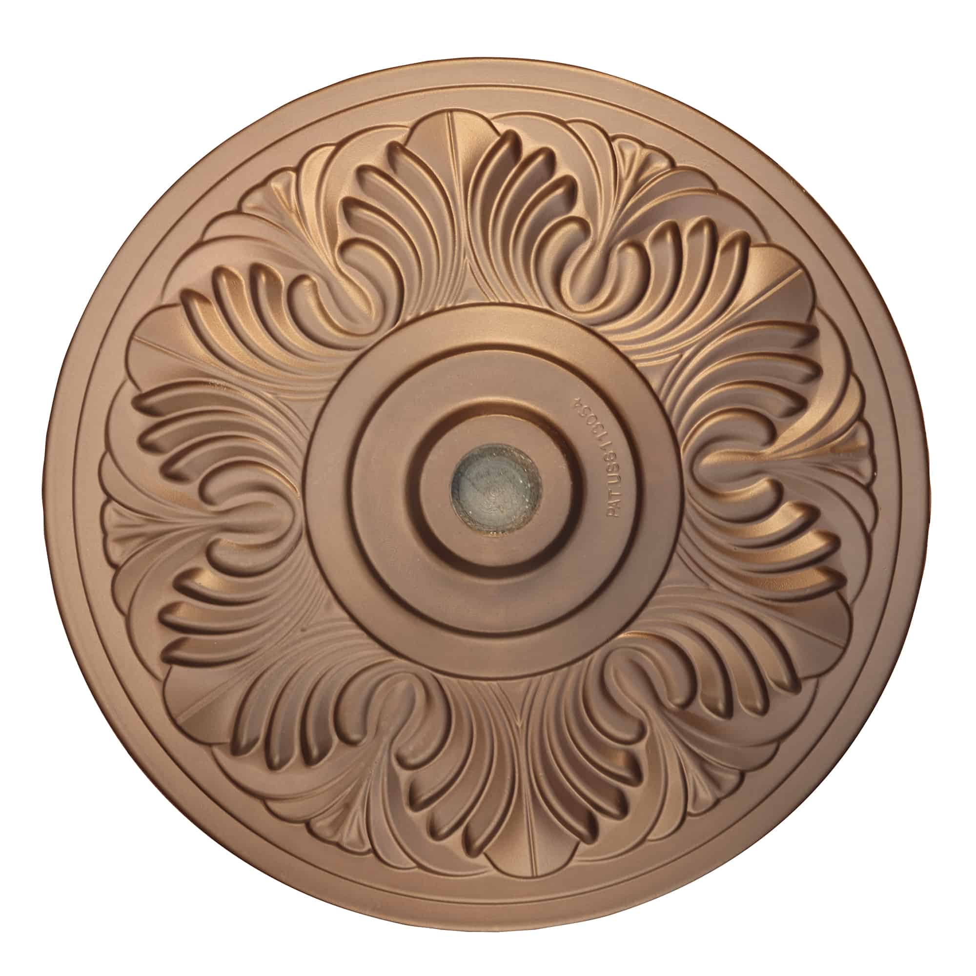 50-lb Art Deco Aluminum Bronze Umbrella Base