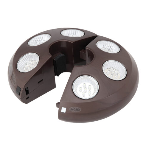 6-Light Rechargeable LED Umbrella Light