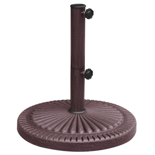 66-lb Weather Resistant Bronze Resin Umbrella Base