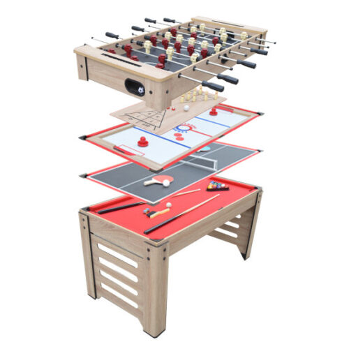 Madison 54-in 6-in-1 Multi Game Table