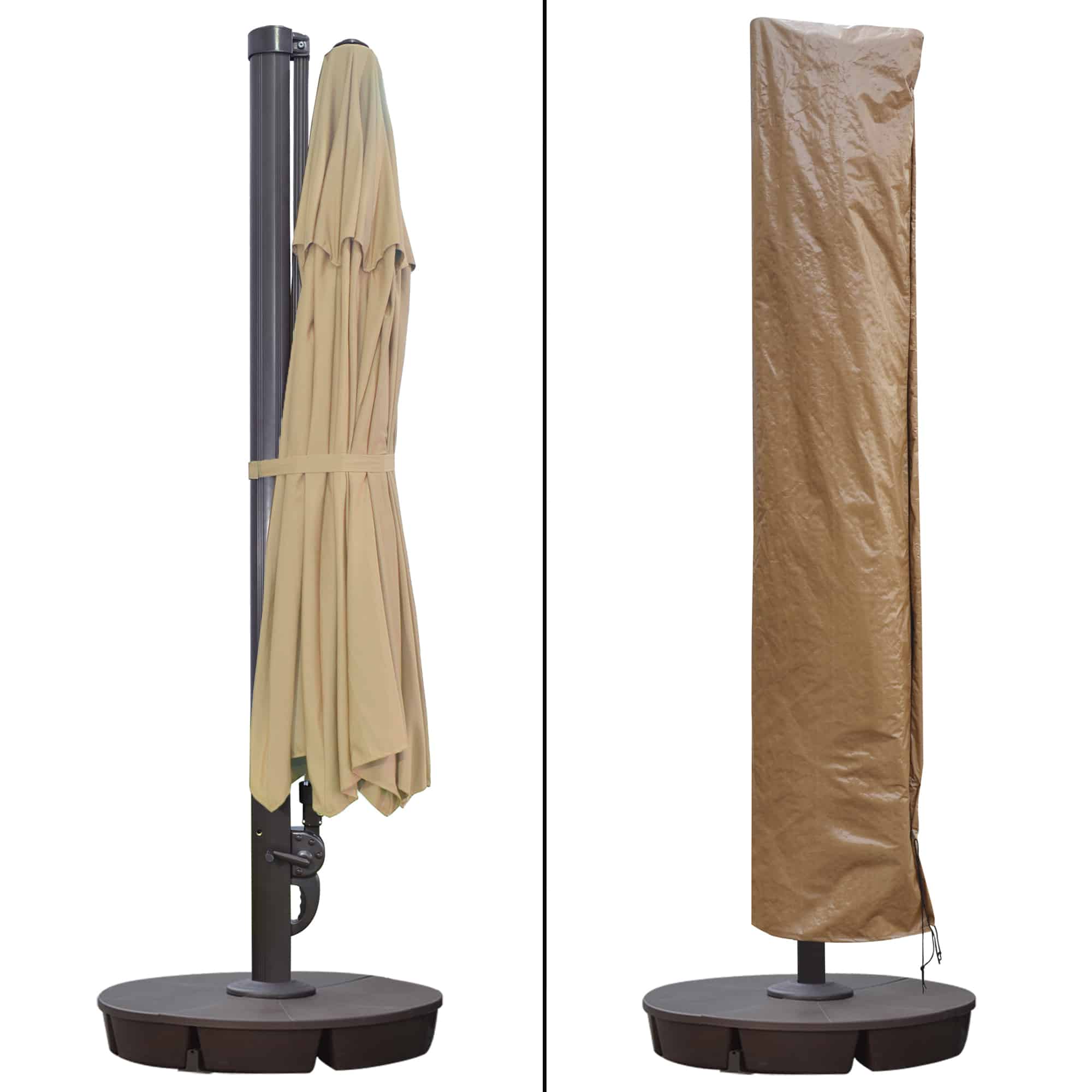 Victoria 13-ft Octagonal Cantilever Patio Umbrella in Sunbrella Acrylic