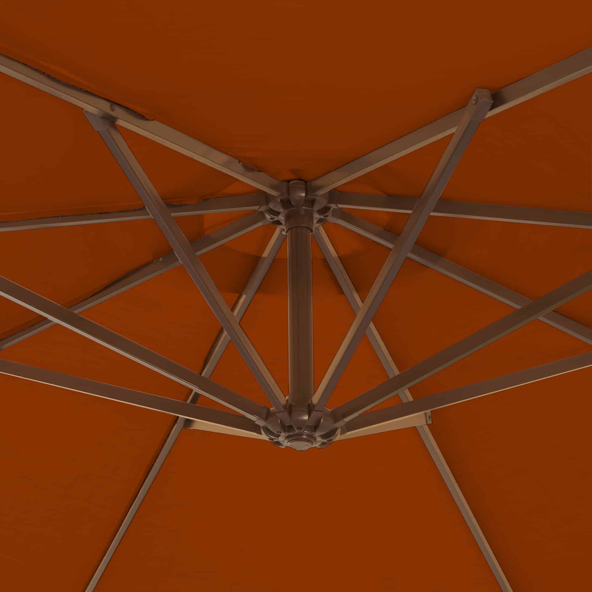 Victoria 13-ft Octagonal Cantilever Patio Umbrella in Sunbrella Acrylic