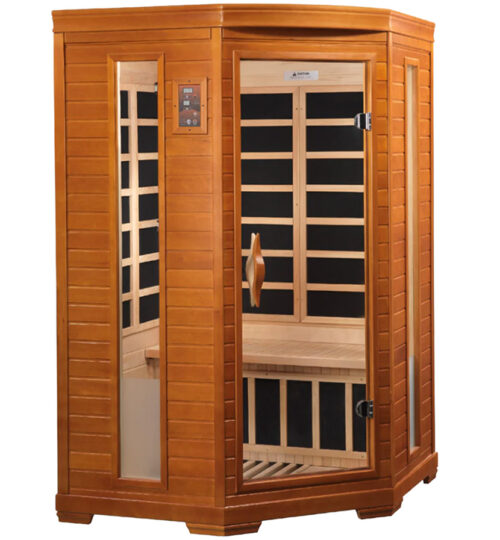 Dynamic Heming 2-Person Low EMF FAR Infrared Corner Sauna