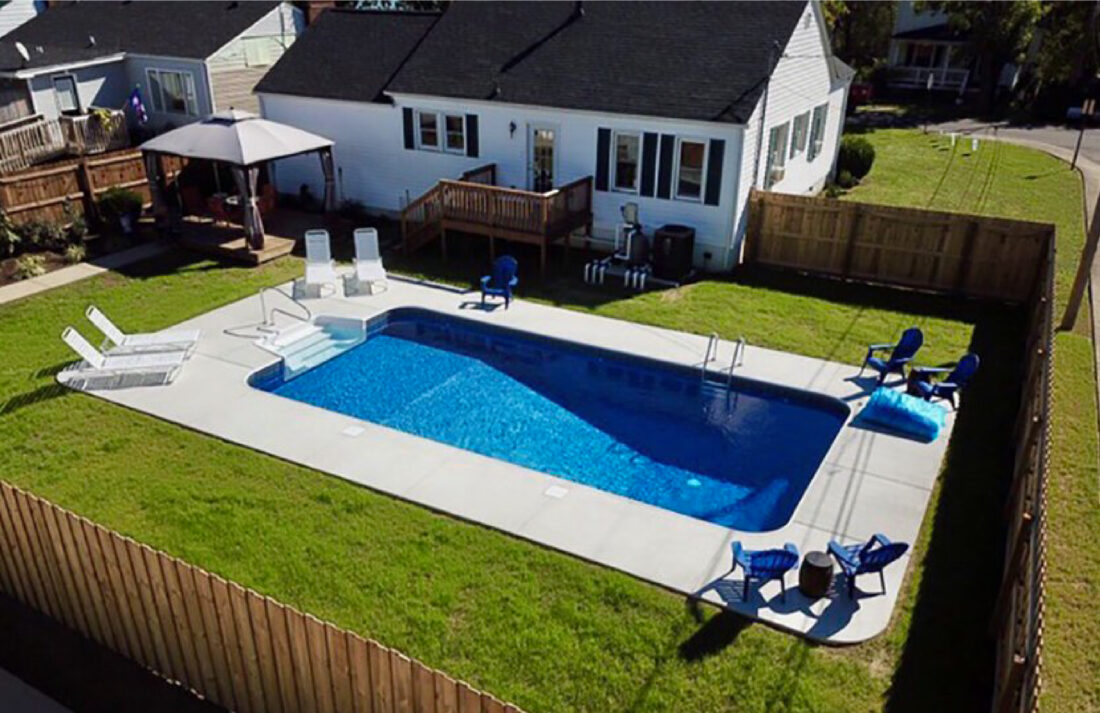 Simpson Kentucky Rectangle Swimming Pool Kit