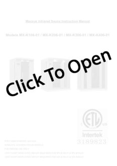 Maxxus 4-Person Low EMF FAR Infrared Sauna Red Cedar Manual Page