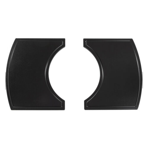 Primo 2-Piece Island Side Shelves For Oval XL/Large Steel Cart