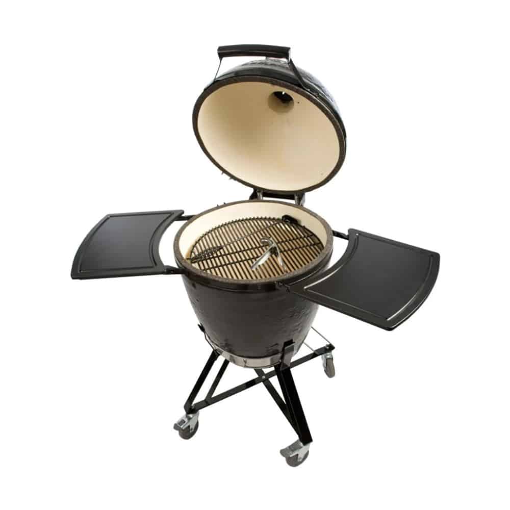 Primo All-In-One Ceramic Kamado Grill With Cradle & Side Shelves