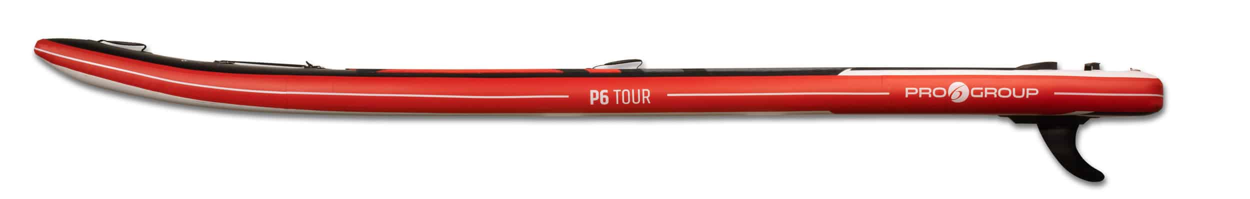 Pro 6 Black-Red Tour Inflatable Stand-Up Paddle Board