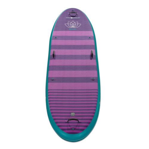 Pro 6 Teal-Purple Yoga Inflatable Stand-Up Paddle Board