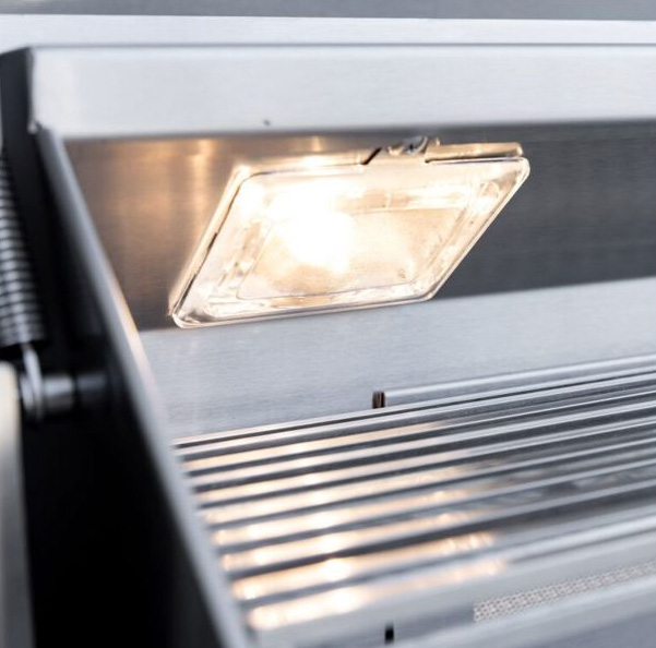 Summerset 3Burner 32 Inch TRL Pro Freestanding Grill Hood Lights