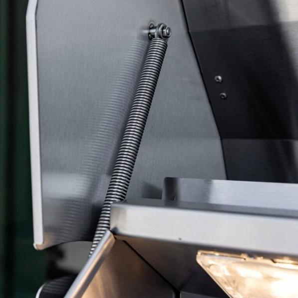 Summerset 4Burner 40Inch TRL BuiltIn Grill Steel Burner Hood Spring