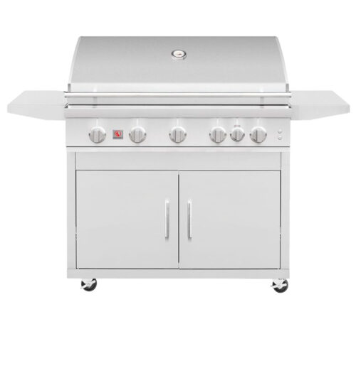 Summerset 5Burner 40 Inch Sizzler Pro Freestanding Grill