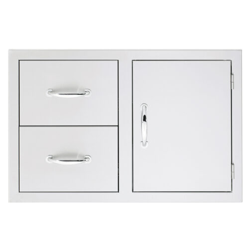 Summerset Masonry 33" 2-Drawer and Access Door Combo