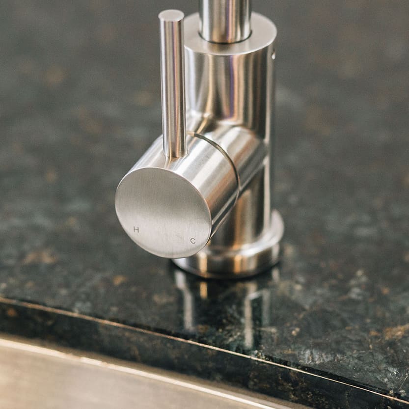 Summerset 19" x 15" Stainless Steel Undermount Sink with 360º Hot/Cold Faucet - Image 2