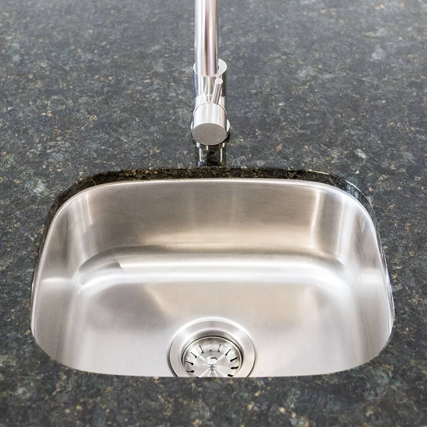 Summerset 19" x 15" Stainless Steel Undermount Sink with 360º Hot/Cold Faucet - Image 5