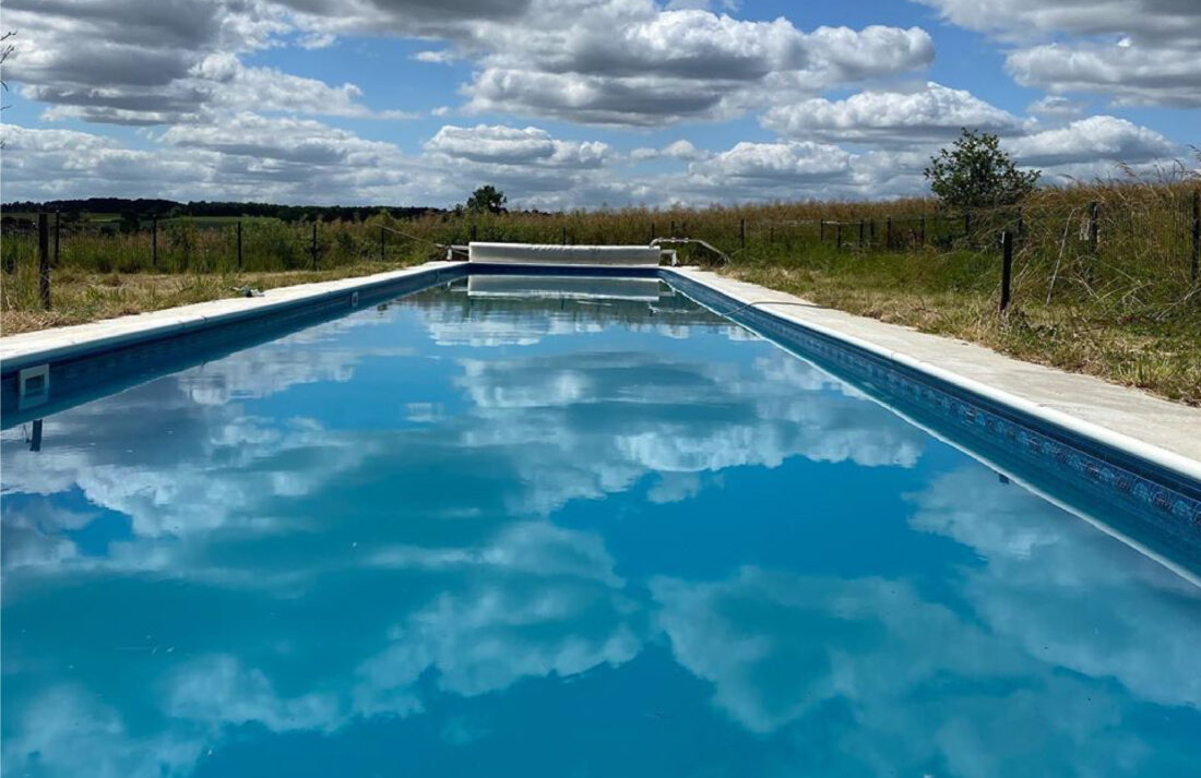 Gites at Civray France Swimming Pool Kit Construction