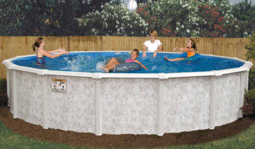 Round 52" Deep Mystique Above Ground Pool Kit