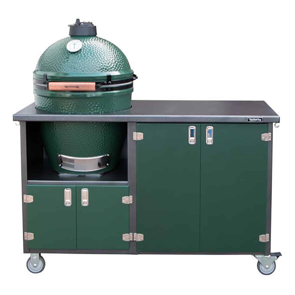 4 Door Big Green Egg Grill Cart