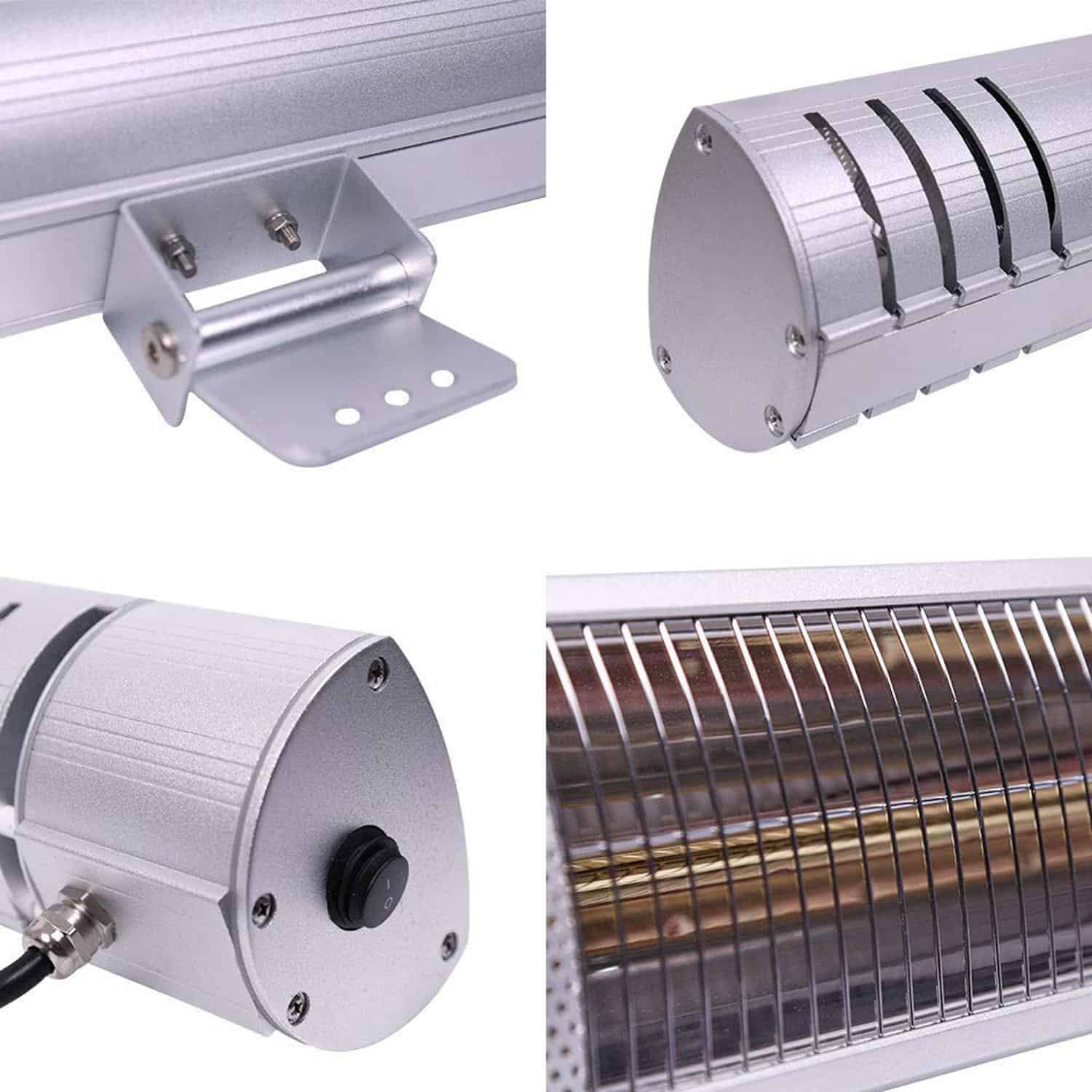 Genesis Series Outdoor Infrared Patio Heater by RADtec