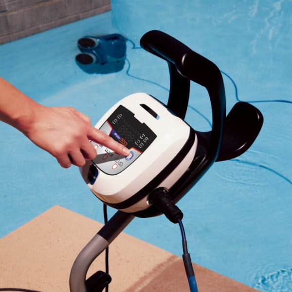 Polaris 9550 Sport 4WD Robotic Pool Cleaner With Remote & Caddy - Image 8