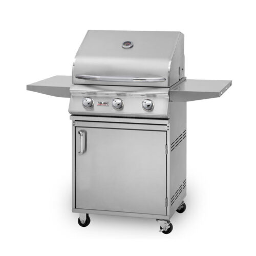 Delsol Delta 25-Inch 3-Burner Freestanding Gas Grill