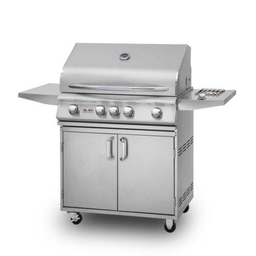 Delsol Delta 32-Inch 4-Burner Freestanding Gas Grill